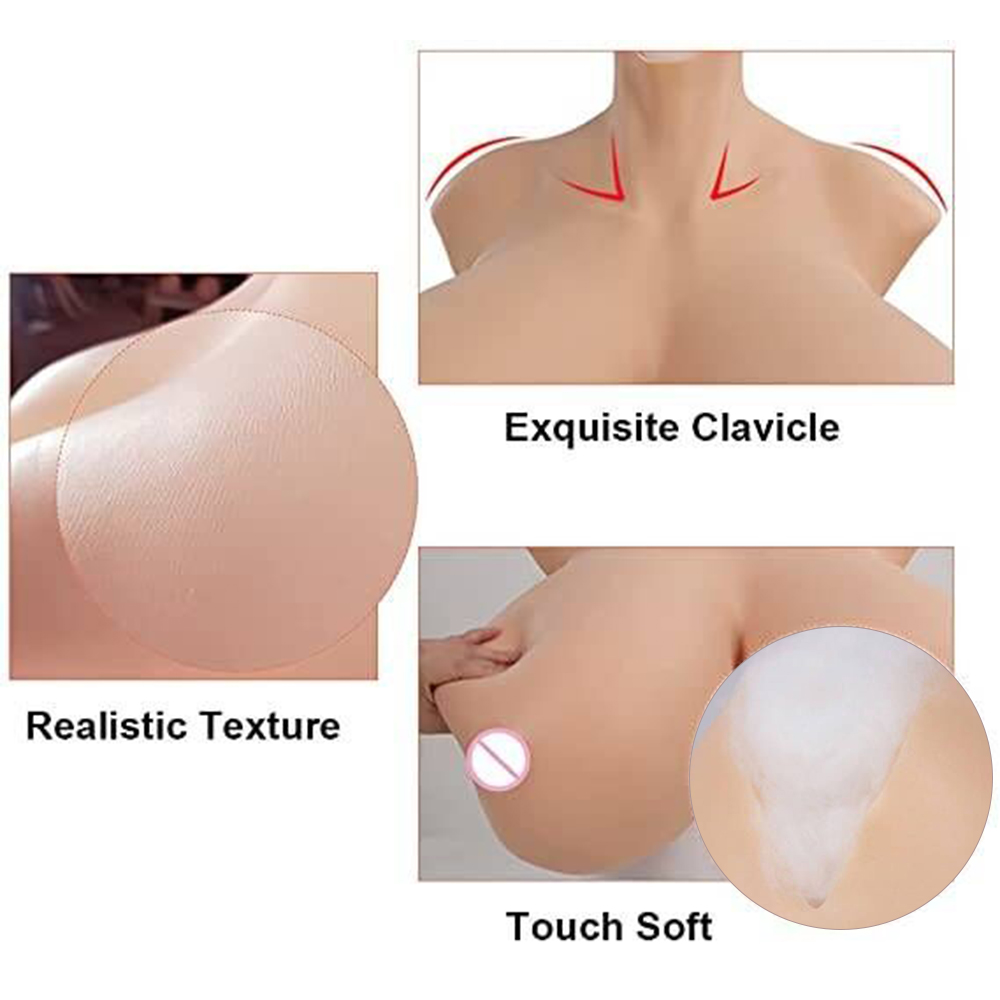 U-charmmore-リアルな巨大なおっぱい、シリコン乳房 - Food Z のレビューと価格