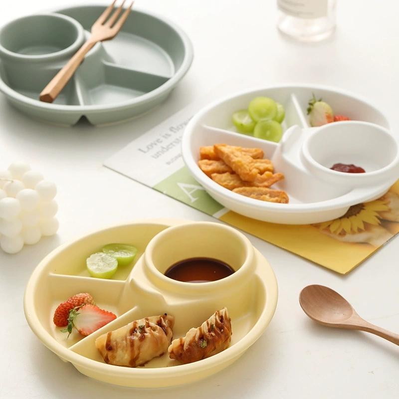 仕切り付きダイエット用プレート、減量用食器、栄養計画用ポーシ - Food Snacks For Weight Loss のレビューと価格