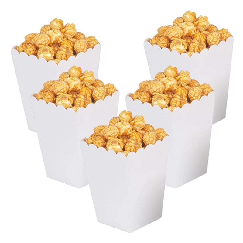 子供用の紙製キャンディーカートン、ポップコーンボックス、純粋 - Food Snacks For Kids Party のレビューと価格